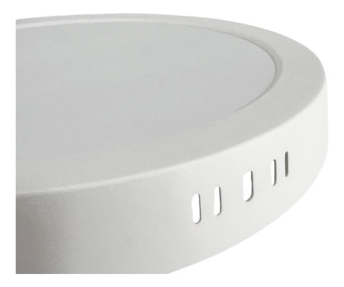 Foco Panel Led Circular Sobrepuesto 12w 