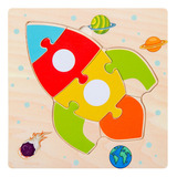 Juguetes J Wooden Puzzles Para Niños Pequeños, Regalos Para