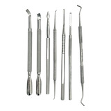 Kit De Cucharillas, Podología Pedicura, Acero Inoxidable 7pz