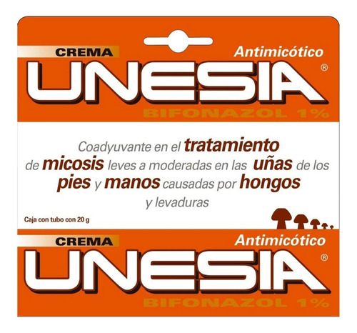 Unesia Crema Antimicotico 20 G - g a $1645