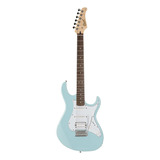 Guitarra Elétrica Cort Strato G200 Skb Poplar Profissional Cor Sky Blue Orientação Da Mão Destro