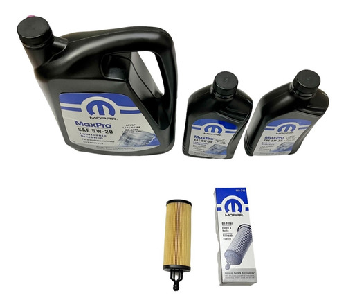 Kit Cambio Aceite Y Filtro Dodge Journey 3.6 V6 Original 