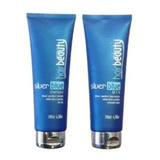 Shampoo E Máscara Silver Blue Matizadora Hair Beauty 240ml