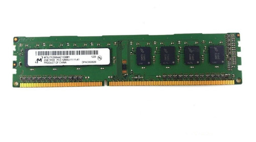 Memoria 2gb Ddr3 Pc3-12800 1600mhz Dimm Ram De Marca