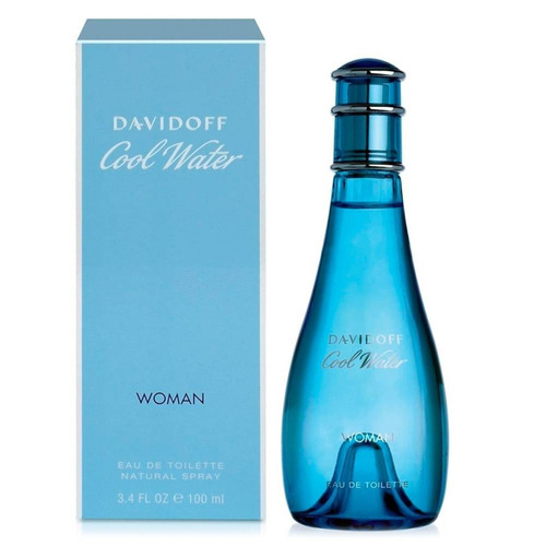 Cool Water Mujer Davidoff Perfume 100ml Perfumesfreeshop!!