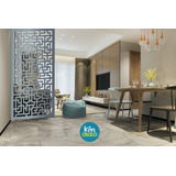 Panel Decorativo Celosia Mdf 12mm Para Hogar 120*60cm Color