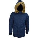 Campera Parka Hombre Impermeable Reversible Jamens Importada