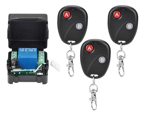 Transmisor Receptor Inalámbrico, Relé Rf De 433 Mhz, Control