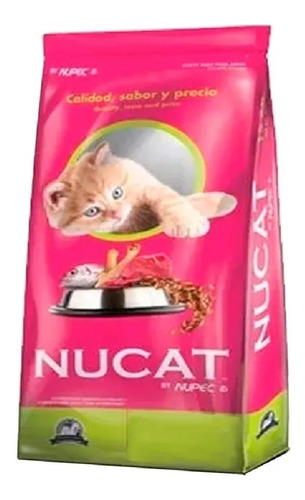 Alimento Nucat Para Gato Adulto Sabor Mix En Bolsa De 1.8kg