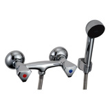 Llave Combinacion Ducha Eco Taumm Maneral Soporte Y Flexible