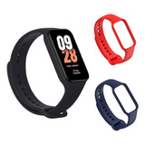 Xiaomi Mi Band 8 Active Global + 2 Pulseiras Brinde Cor Da Caixa Branco Cor Da Pulseira Preto Cor Do Bisel Preto Desenho Da Pulseira Mesh 4