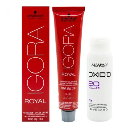 Kit Igora Royal  Coloración Schwarzkopf Cabello