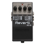 Pedal De Reverb Boss Rv-6 8 Modos De Efecto - Grey Music -