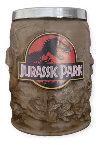 Caneca Personalizada 3d Jurassic Park Colecionável Presente