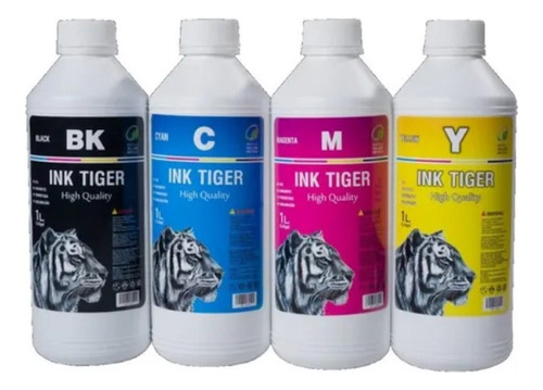 Litro Tinta Ink Bro Epsn H/ Can ( 4 Litros) Premium Tiger