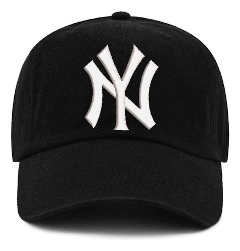 Gorro Jockey Visera Curva New York Yankees Mlb Bordado