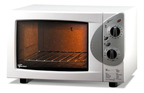 Forno De Bancada Elétrico Fischer Grill 44l Branco 127v