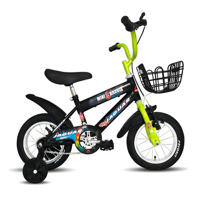 Bicicleta Infantil Niño Rodada 12 Llantas Inflables Color Negro | Meses sin interés