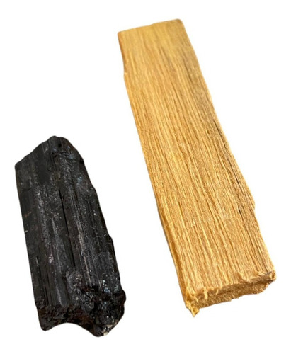 Kit Turmalina Negra Y Palo Santo Con Bolsita De Regalo