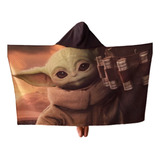 Baby Yoda - Manta/ Capa Con Capucha