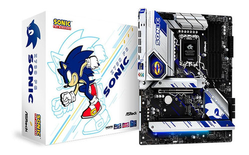 Tarjeta Madre Asrock Z790 Pg Sonic Lga 1700 Ddr5 Usb Tipo C