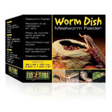 Worm Dish Plato Reptiles Comedero Gusanos Gde. (m.envio)