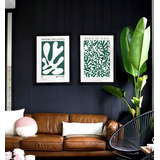 Cuadro Set X2 Matisse Green, Decorativo. Quaddros