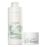 Wella Professionals Nutricurls Shampoo 1l+máscara 150ml