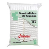 Algodão Quadrado Sussex Macio E Absorvente Pacote 95g