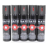 Kit C/ 5 Un  Spray De Pimenta Nato Black 110ml Extra Forte