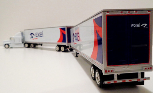 Tonkin Replicas 1/53 Freightliner Fld Ddoble Remolque