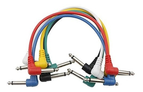 6 Cables Patch P/ Pedales  (boss Joyo  Tc Electronic)