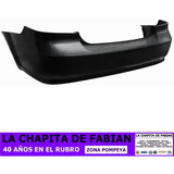 Paragolpe Trasero Chevrolet Aveo 2011 2012 2013 2014 2015