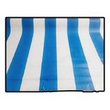 Rollo Rayas Azules Ahulado Resistente D 1.20m X 11m T19