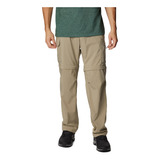 Pantalón Columbia Silver Rdg Conv Pant Beige Hombre