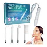 Alta Frecuencia Portatil Facial Corporal 4 Electrodos +envio