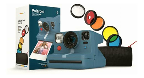 Polaroid Now+ Azul Gris (9063) Cámara De Película
