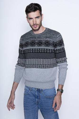 Sweater Baltimore F Gris Fw2024 Ferouch