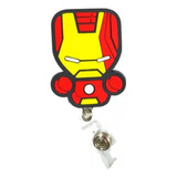 Yoyo Retráctil Portacredencial Modelo Iron Man