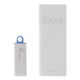 Pendrive Kingston 16gb + Power Bank Flidder 3000 Mah Color Blanco