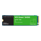 Ssd Wd Green Sn350 250gb Nvme M.2 2280 - Wds250g2g0c