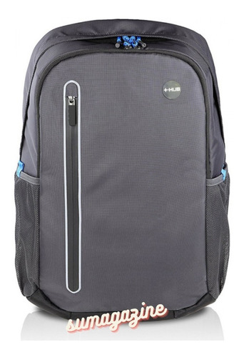 Mochila Executiva Para Notebook Zíper Refletivo + Hub