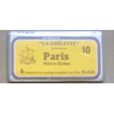 6 Diapositivas Goelette Paris 10 Notre-dame - Kodak 