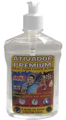 Produto Para Slime Ativador Premium Para Cola 500ml.