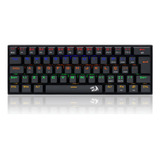 Teclado Gamer Mecânico Compacto Lakshmi, Abnt2, K606r