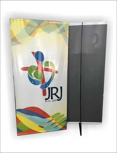 Banner Impreso 190x90 Cm Full Color + Portabanner + Bolso