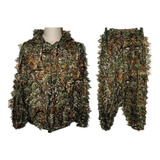 Roupa Camuflada 3d For Paintball Sniper Masculina Cascada [u