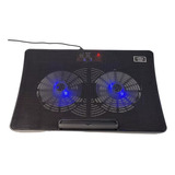 Base Refrigerante Laptop Reclinable Usb Portatil Ventilador