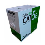 Cable De Red Cat5e, 100% Cobre, 24 Awg, 4x2x0,45mm, 305mts