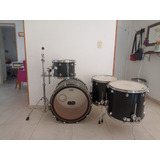 Batería Mapex Saturn Series, Bombo 24, Chanchas 18 Y 16